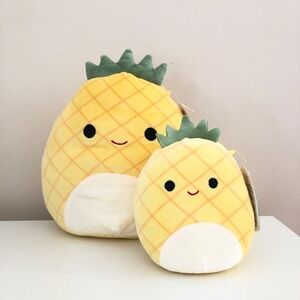 NWT SET OF 2 Squishmallow Maui the Pineapple 5" + 8" FIRST RELEASE 2020